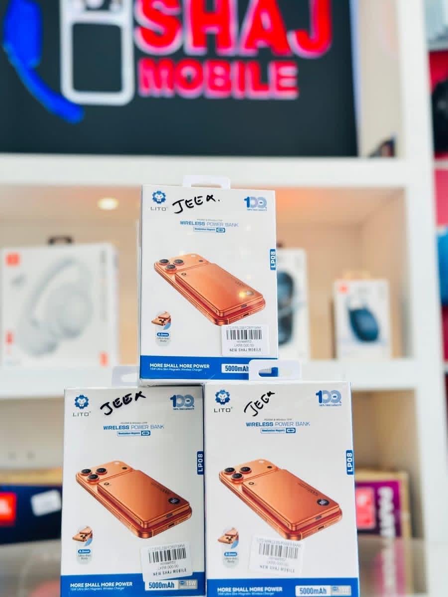 LITO Ultra-Thin Magnetic Wireless Power Bank